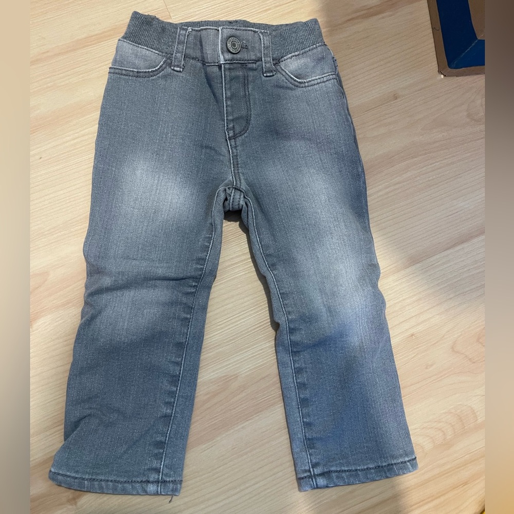 Gap kids toddler 2 years lined jeans